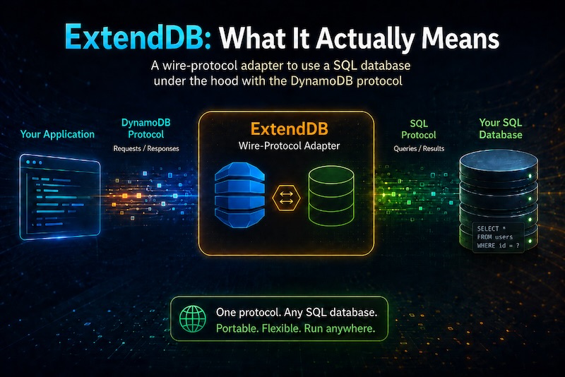 ExtendDB - AWS Open-Sourced a DynamoDB-Compatible Database