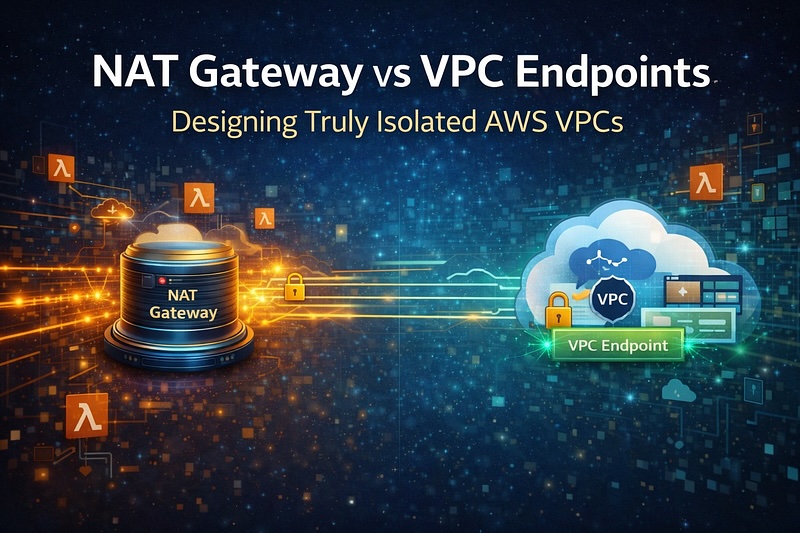 NAT Gateway vs VPC Endpoints - Designing Truly Isolated AWS VPCs